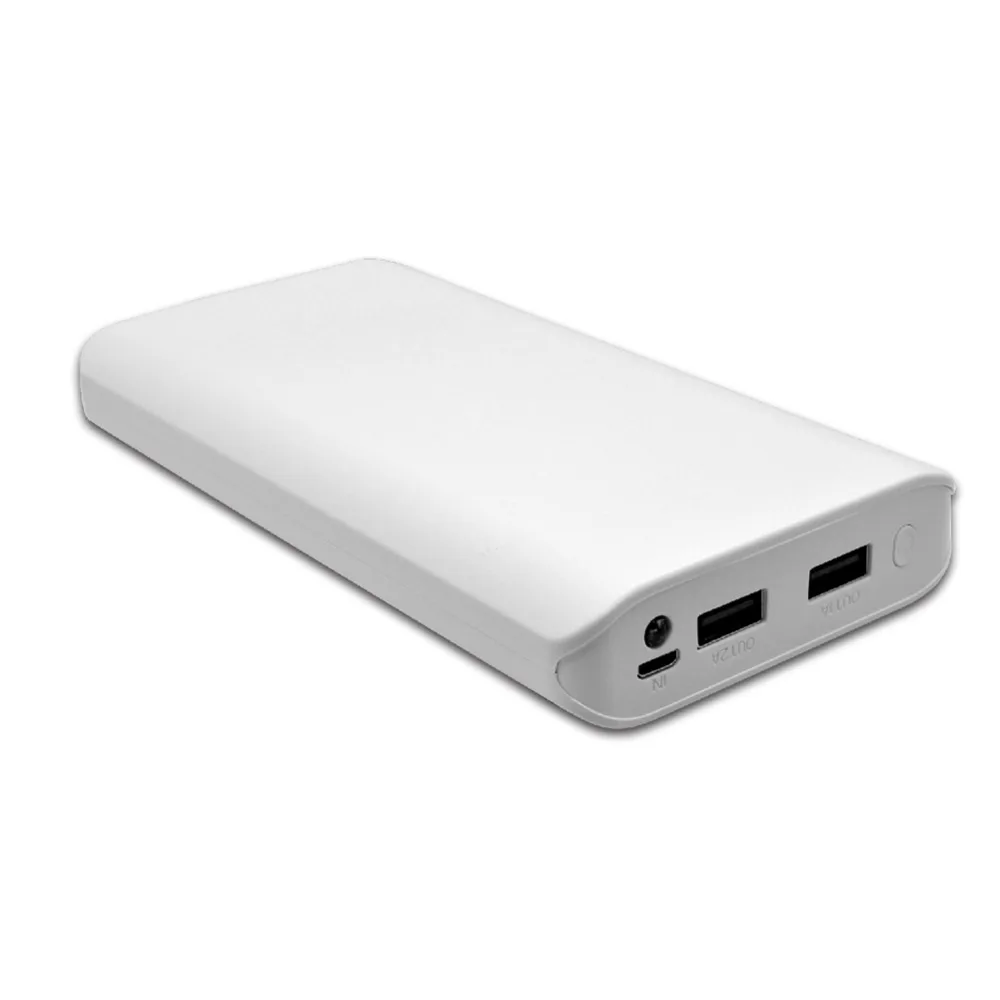 Портативный внешний аккумулятор с двумя USB портами и ЖК дисплеем 8x18650 5 В 2 А| |