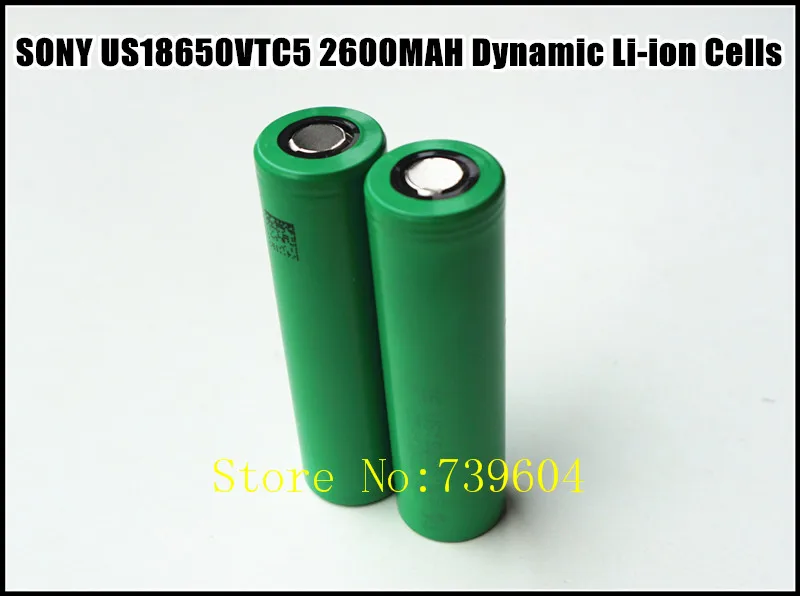 Sale High Drain 35AH for SONY US18650 VTC5 2600mah 3.6V 3.7V Dynamic Lithium Li-ion Rechargeable Battery Cell 1