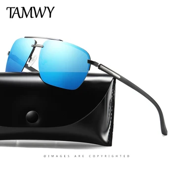 

TAMWY BRAND DESIGN Classic Polarized Sunglasses Men Women Driving Pilot Frame Sun Glasses Male Goggle UV400 Gafas De Sol T1902