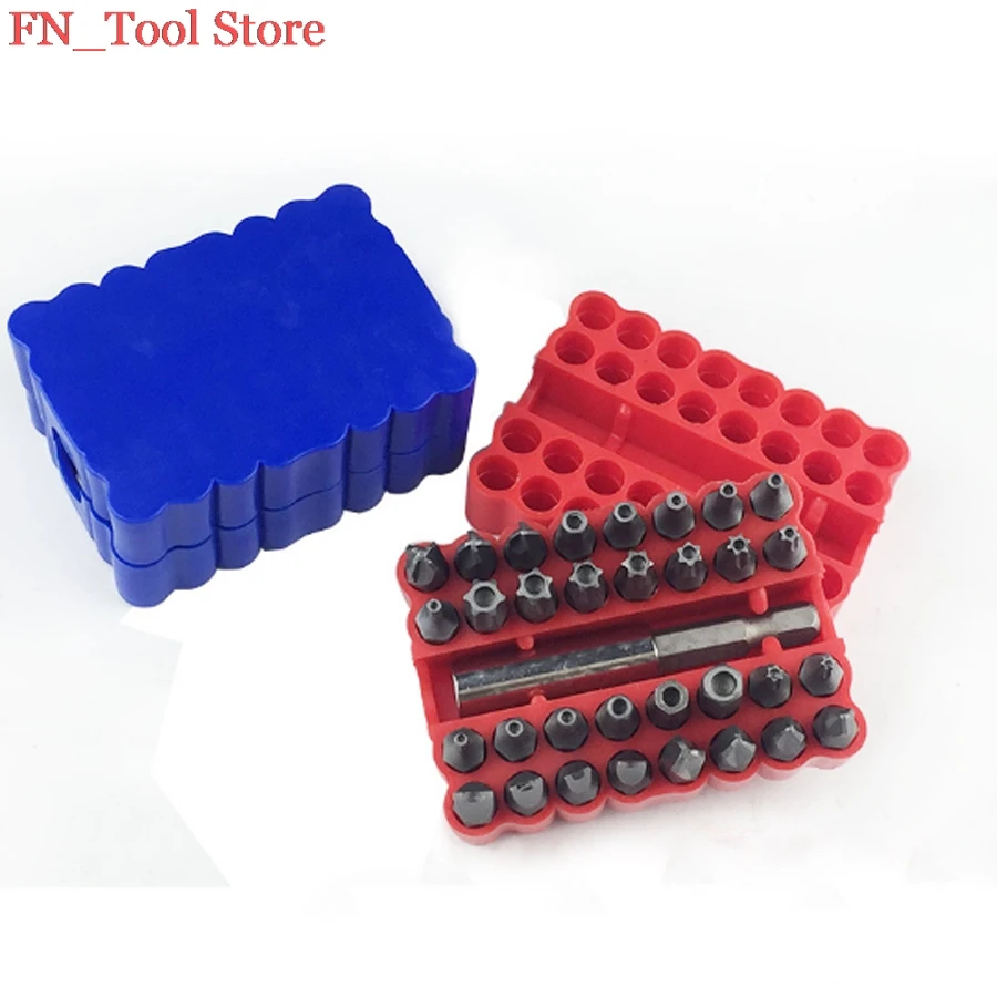 Hot sale 33pcs Screwdriver bit kit Electric screwdriver batch head