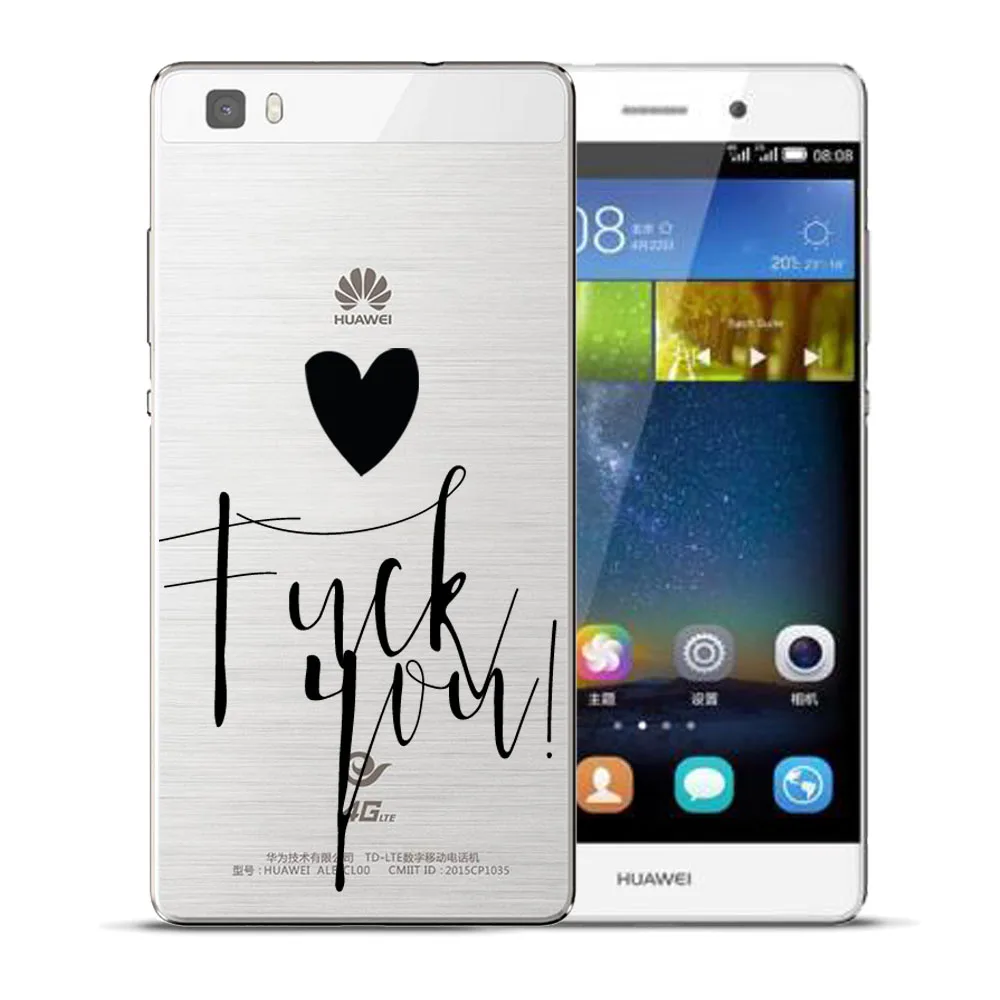 Любовь Смех случай жизни для Coque huawei P8 P9 P10 P20 P30 Lite плюс Коврики 10 Pro Y5 Y6 II y3 Y7 2017 Honor 9