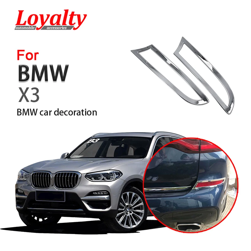 Loyalty for BMW X3 2018 2019 Rear Tail Foglight Fog Light Lamp Frame