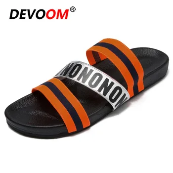 

New Air Mesh Man Slippers Pantoffels Mens Slides Lightweight Badslippers Flip Flop Men Designer Flip Flops Summer Sandals Men 44