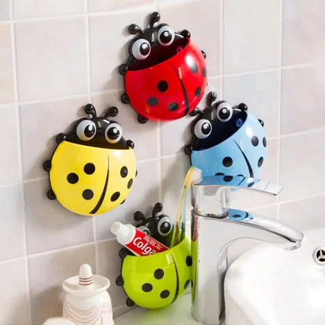 Mariquita decoración cuarto de baño de los clientes ...