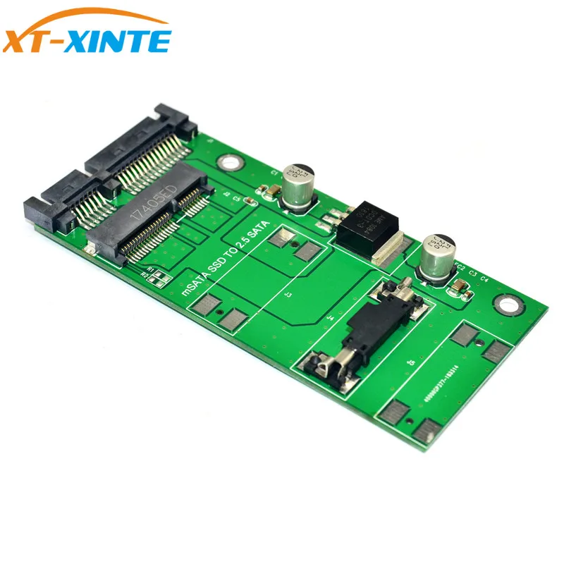 XT-XINTE высокое качество мини PCI-E mSATA SSD до 2,5 дюймов SATA 3,0 22PIN 7+ 15Pin адаптер конвертер карты Модуль платы