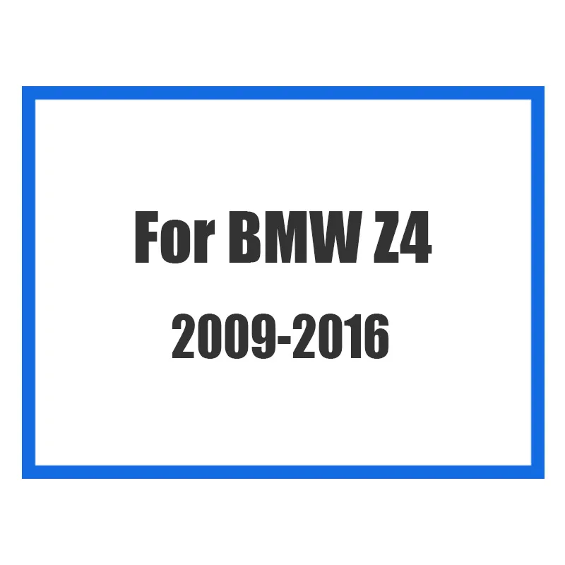 Передняя решетка автомобиля отделка спортивные полосы крышка наклейки для BMW 1 серии F20 F21 F52 Z4 F01 G11 G12 E85 E86 M Производительность аксессуары - Название цвета: Z4-2009-2016
