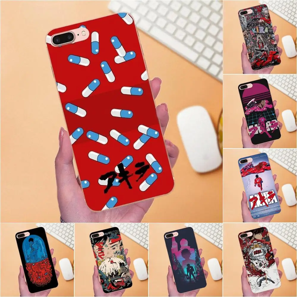 Чехол для мобильного телефона из ТПУ Apple iPhone 4 5 5C 6 6S 7 8 Plus X XS Max XR японское аниме Akira
