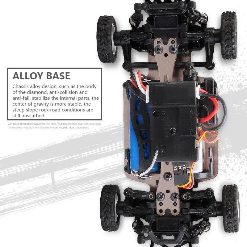 WL K989 rc car 1:28 four-wheel drive off-road vehicle 2.4G remote control alloy chassis high-speed toy speed 30km