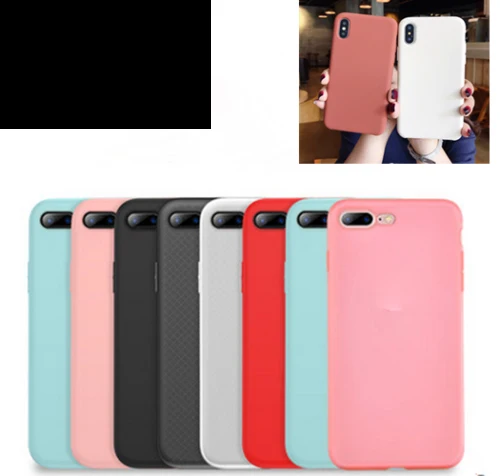 

Original Silicone Phone Case For iPhone 6 8 7 Plus For iPhone X XR XS Max Soft Cover For iPhone 6S 5 SE 5S case Shell With Logo