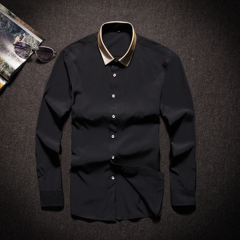 Buy > gold black shirt > in stock