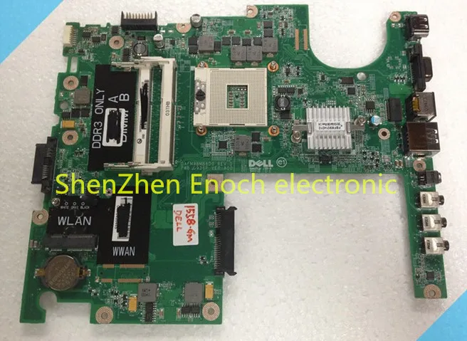 For dell studio 1558 font b motherboard b font for intel integrated DAFM9BMB6D0 60days warranty