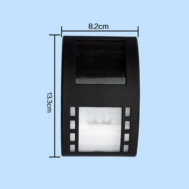 

IP65 Spinner Garden Decoration Waterproof Wall Solor Panel Light Control Generator Powerful Energy Lighting 3LED Solar Lamp 2V