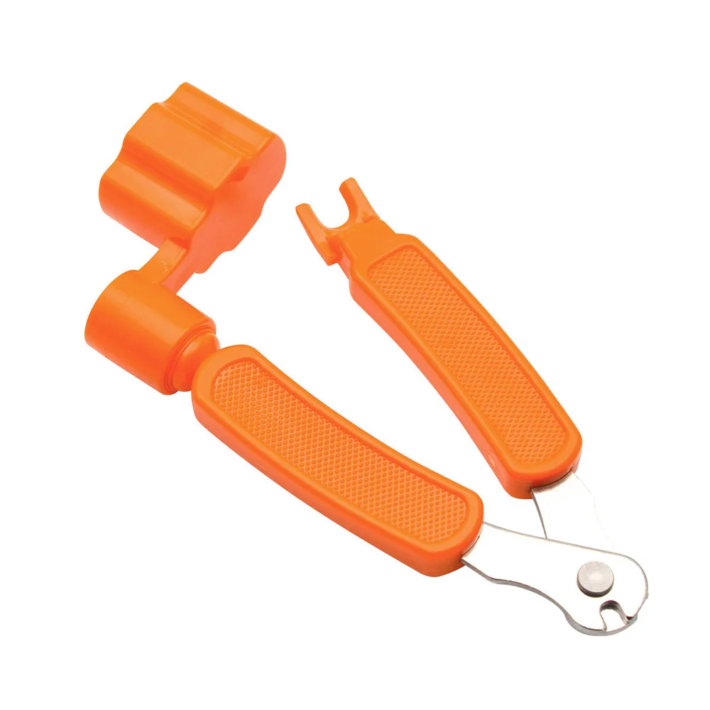 

New Hot 3 in 1 Guitar Peg Crank + Ropes Pin Puller + Wire Cutter Guitar Tool Set Multifunction Guitar Accessories 10.5 x 3.3cm