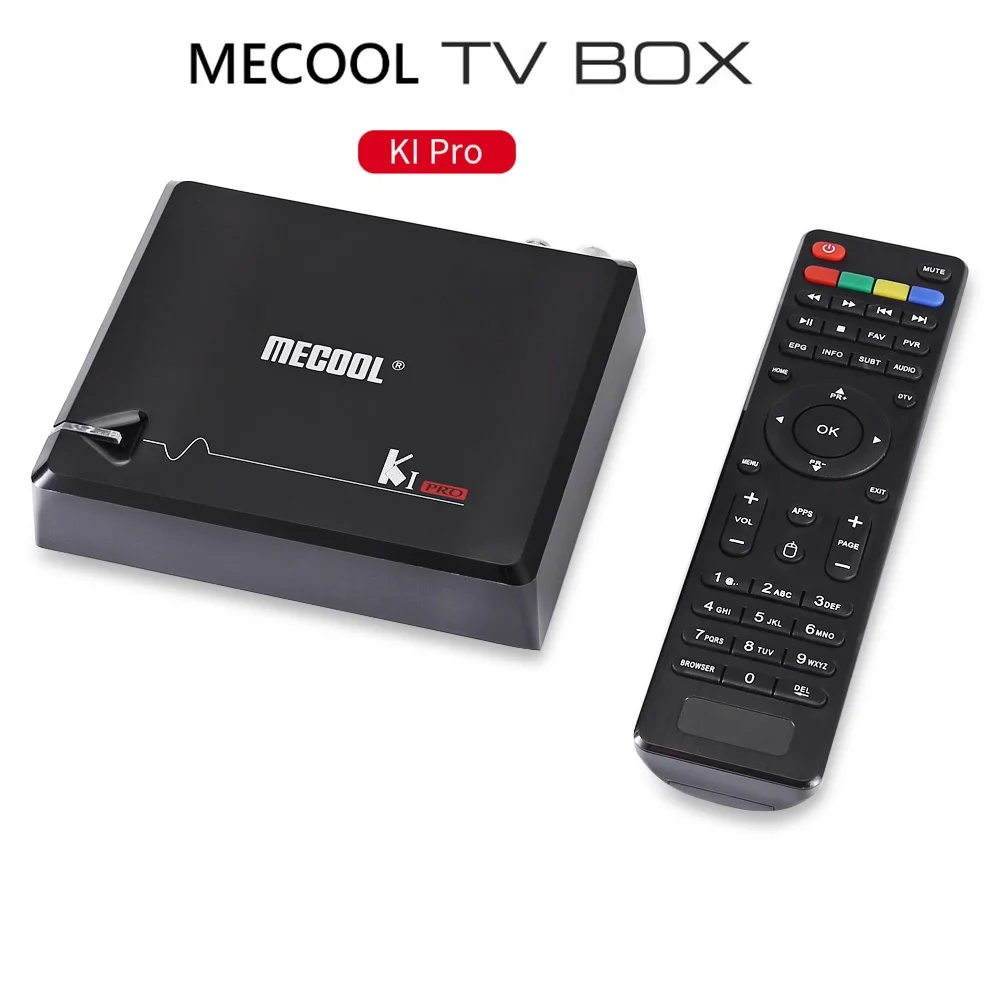 MECOOL KI PRO Android 7 1 tv Box Amlogic S905D четырехъядерный 5G WiFi BT4.1 поддержка 4 K медиаплеер