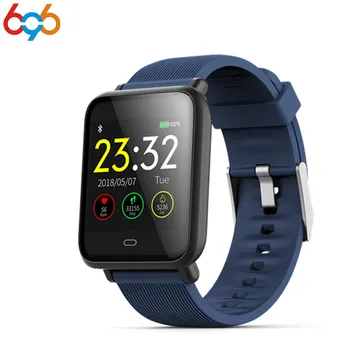 

696 smart bracelet Q9 ip67 waterproof fitness tracker with heart rate monitor stopwatch clock smartband for men women