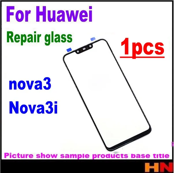 1 шт. для Huawei Nova3 Nova 3 3i высококачественный ЖК экран Переднее стекло объектив