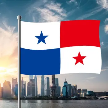 

1 Pieces Panama National Flag 60*90cm Hanging Flags Outdoor Activity/Parade Banner For Festival World Soccer Cup