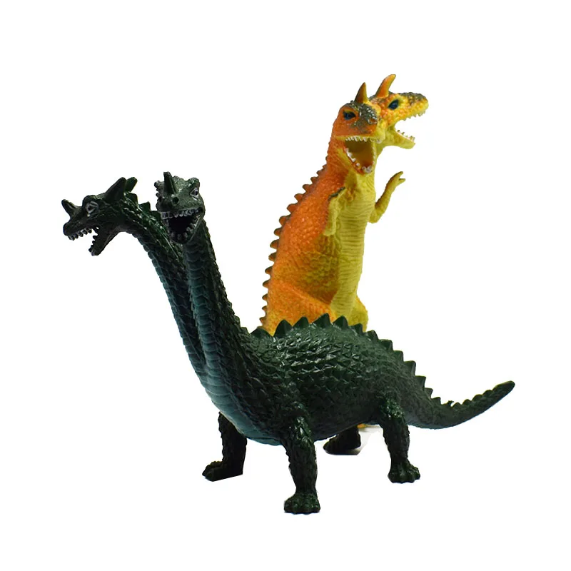 

10pcs/lot New Arrival lifelike Dual-Headed Godzilla Monster two-headed godzilla Dinosaur Model Toy ction Figures Boy Toys Carto