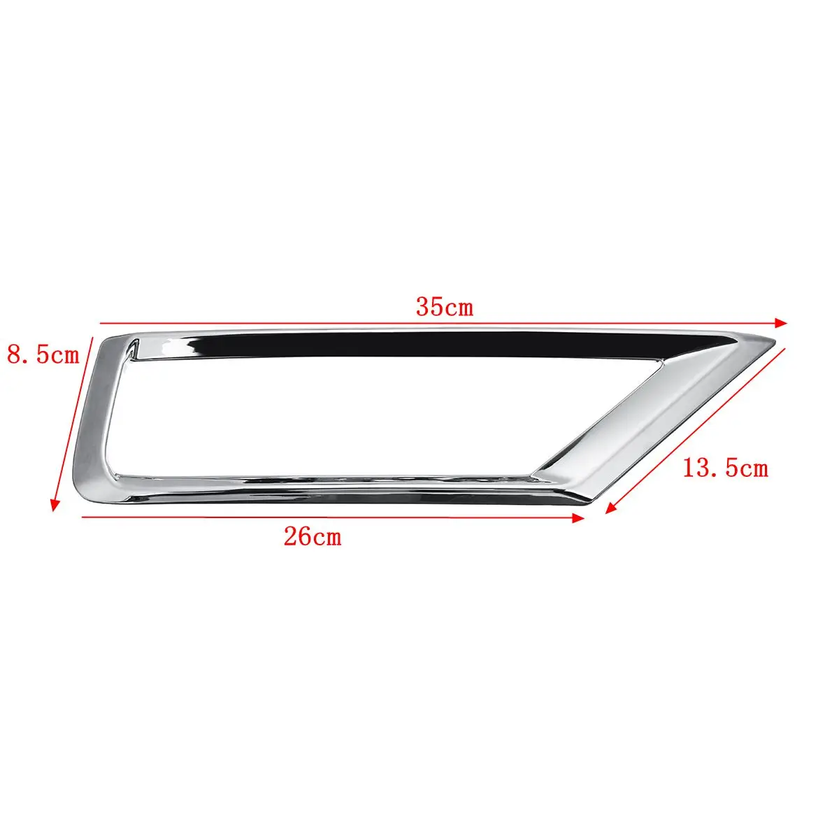 Frente do Carro Estilo do Carro para Volkswagen Luz de Nevoeiro Lâmpada Capa Guarnição Abs Chrome Decoração Adesivo vw Tiguan Mk2 2020 2 x 5 2 x frente do carro luz de