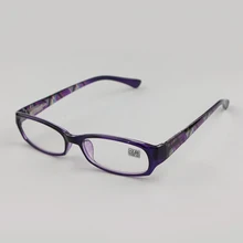 Женские очки для чтения, легкие, удобные, зеркало для чтения, квадратная пластиковая маленькая коробка+ 1.0to4.0 R209