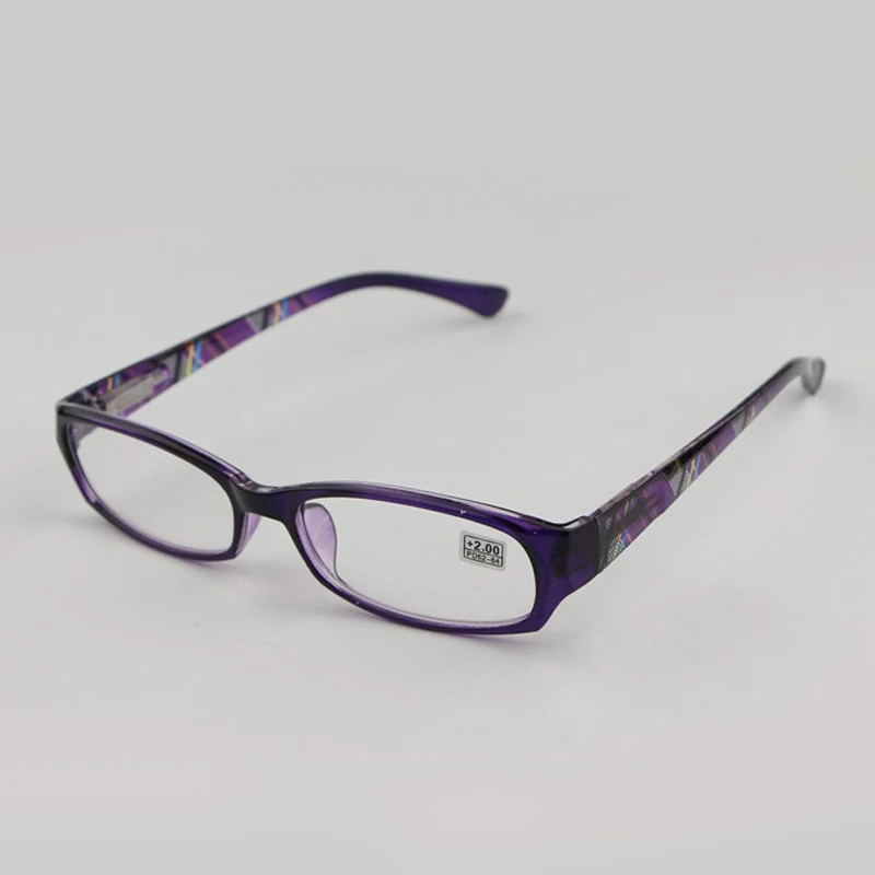 

Woman's Reading Glasses Lightweight Comfortable Reading Mirror Square Plastic Small box +1.0to4.0 R209