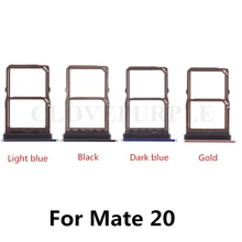 10 шт./лот Nano держатель для sim карты Адаптеры + sd карт Huawei Mate 20