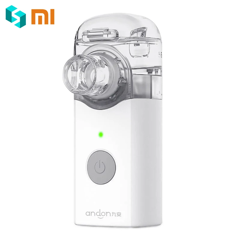 

Xiaomi Andon Nebulizer Mini Portable Silent Atomizer Handheld 0.2ml/min Rate Asthma Respirator Humidifier For Children and Adult