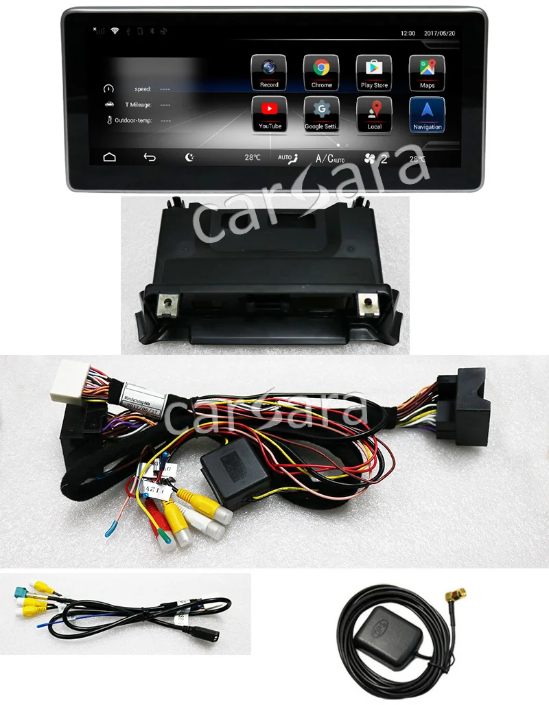 Sale 10.25" Android monitor for Benz C Class W205 S205 C205 GLC Class X253 2015-2017 touch screen GPS Navigation multimedia player 6