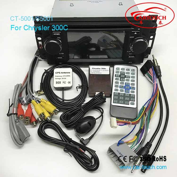 Flash Deal 5 Inch Car DVD Player For Chrysler/300C/Dodge/RAM/Jeep/Commander/Compass/Wrangler/Grand Cherokee CANBUS GPS BT Radio Free Maps 9