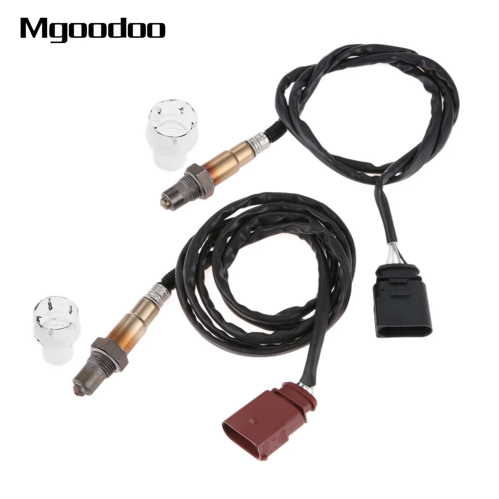 

2Pcs O2 Oxygen Sensors Front & Rear For VW Volkswagen Jetta Golf Beetle Audi TT 06A906262Q 06A906262F High-performance Auto Part
