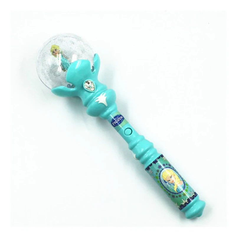 

Kids Elsa LED Magic Wand Music Singing Let It Go Ice Snow Queen Glow Led Toys Juguetes Con Luces Led Light Sticks