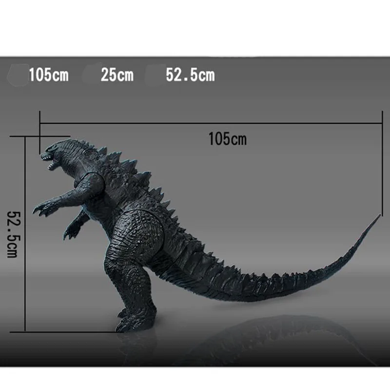 

105cm king of the monster Rodan mothra Moving doll Model Art Anime Movie King Ghidorah Action Figure toy kid gift