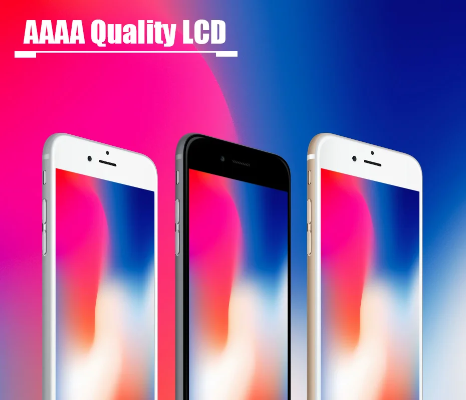 WST 3D Touch AAAA Quality Screen Phone LCD For iPhone 7 6 6s 8 Plus LCD Display Screen Digitizer Touch Module Replacement Screen (7)