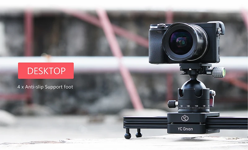 YC ONION Professional Track Dolly Rail Slider Portable Hydraulic Damping Mini Mobile Phone Slider BEST Camera Video Slider (6)