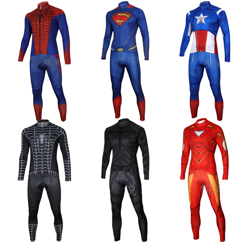 Комплект одежды для велоспорта Super Hero 2021 Мужская одежда шоссейного велосипеда
