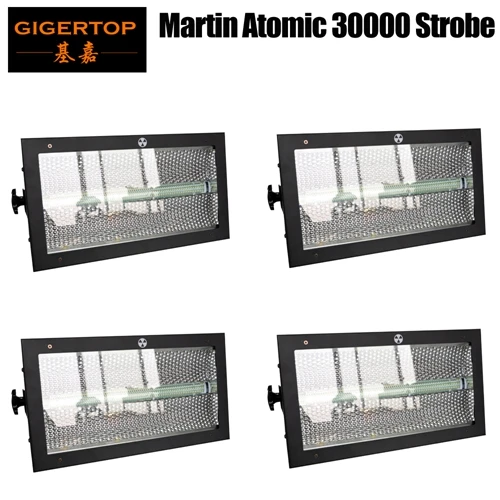 4 Gigertop 600 Вт Мартин атомный 3000 светодиодный стробоскоп светильник фон RGB массив светильник осязаемый экран 3PIN/5PIN DMX разъем - Цвет: 4