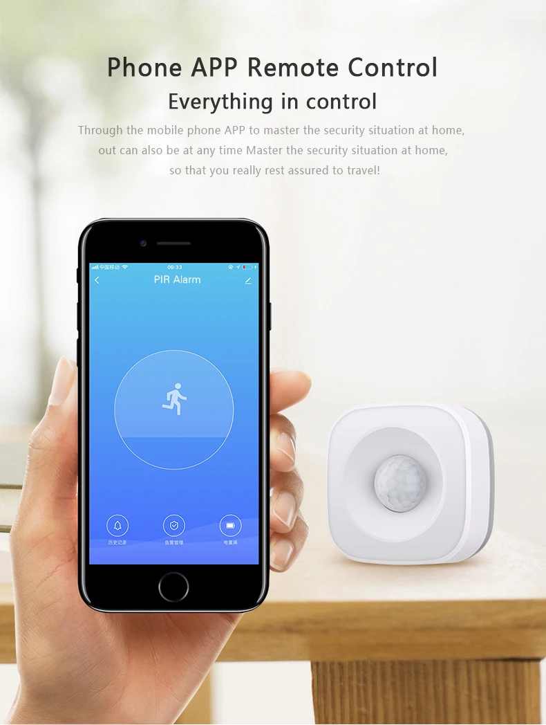 Motion PIR Sensor Detector WIFI Movement Sensor The Great Big Store