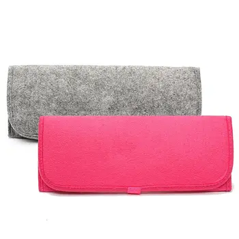 

Portable Fold Heat Resistant Hair Curling Irons Straightener Storage Bag Pouch Travel Hair Styling Tool Protective Case Mat Pad