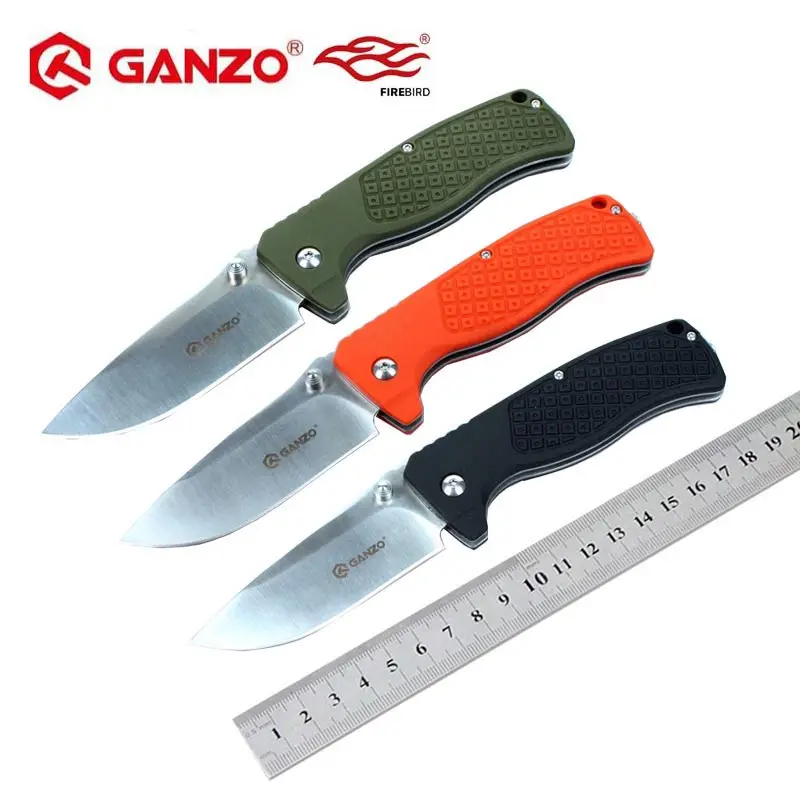 

Ganzo Firebird G724M 440C blade G10 Handle Folding knife Survival Camping tool Hunting Pocket Knife tactical edc outdoor tool