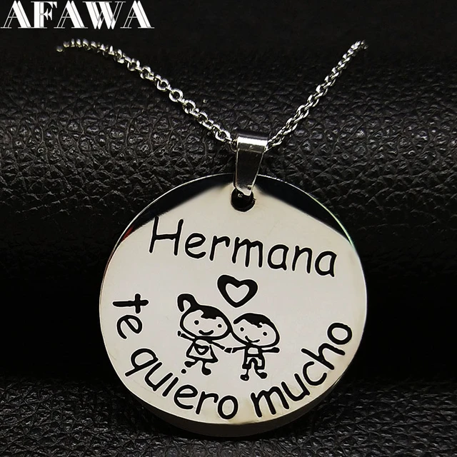 Jewelry Necklaces Brothers | Brothers Sisters Jewelry | Sister Brother  Necklace - Girl - Aliexpress