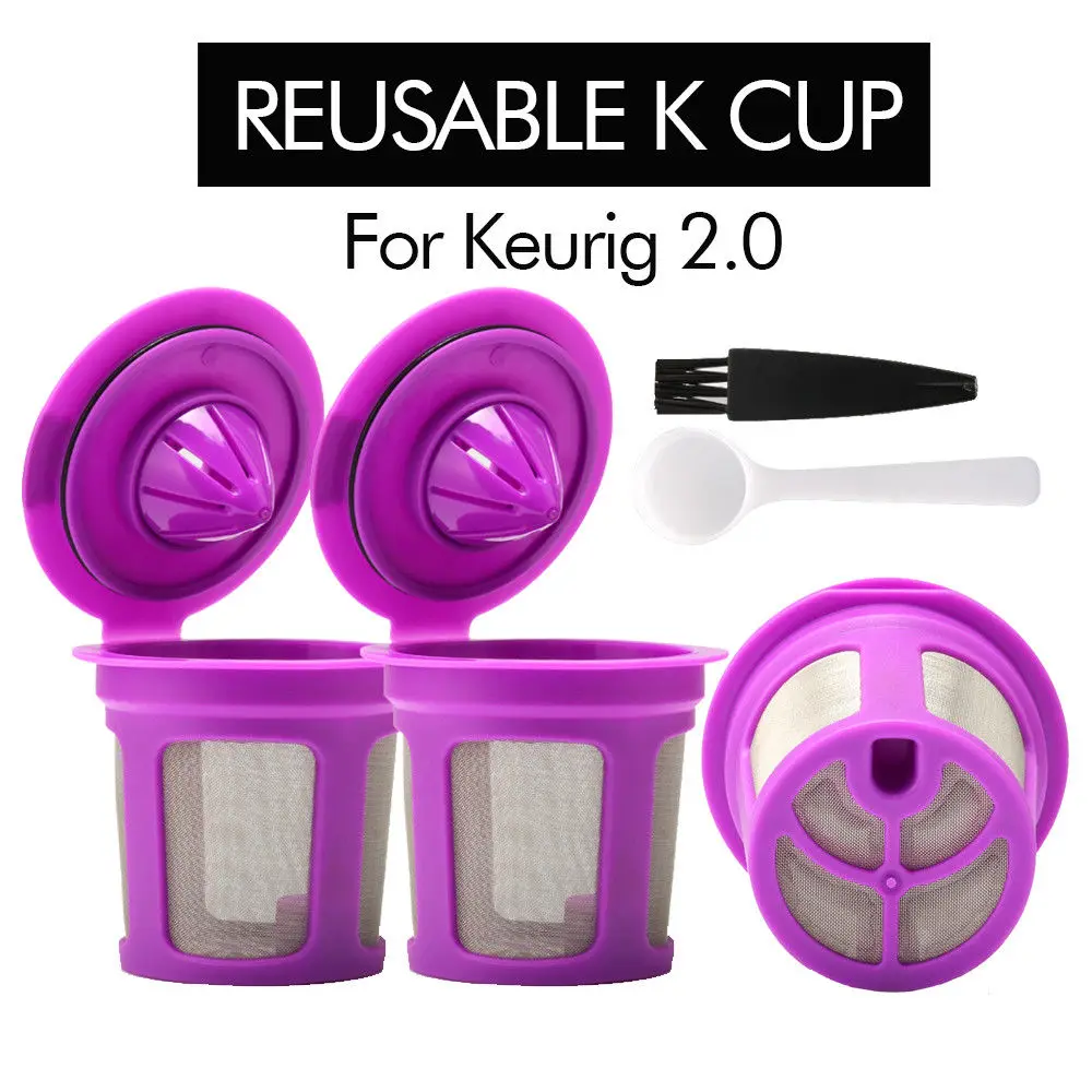 Refillable New Design Lid K Cup Big Capacity Coffee Blasket Holder