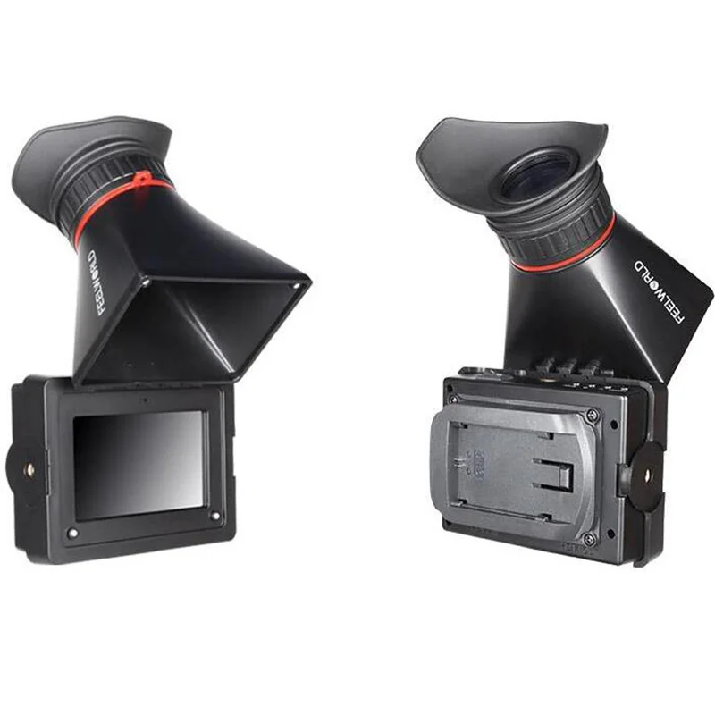 FEELWORLD E350 3," EVF HDMI Электронный видоискатель 3,5" HD 800x480 ЖК-дисплей Лупа для DSLR камеры