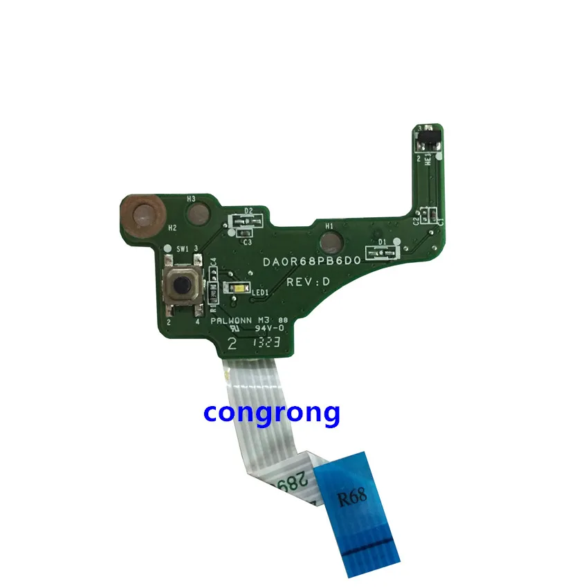 Плата кнопки питания для коммутатора HP Pavilion 17 e 15 Series DA0R68PB6D0 720673 001|Компьютерные