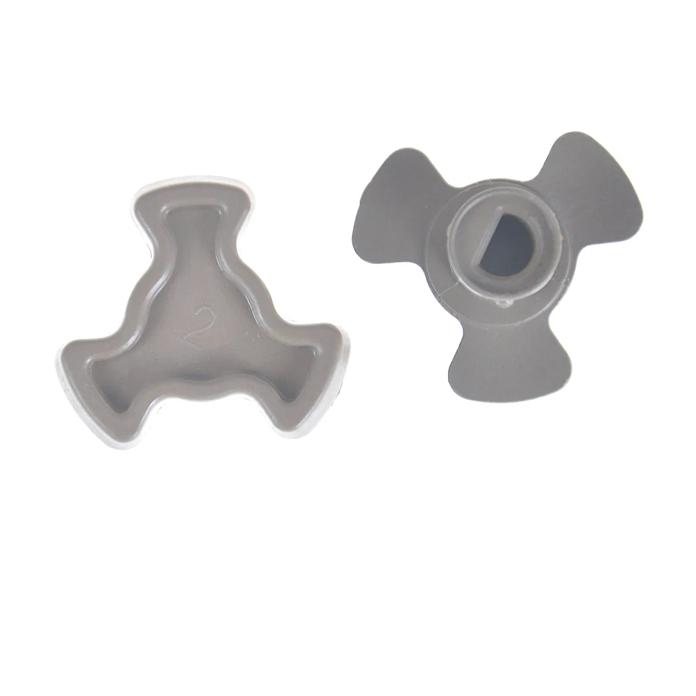 2Pcs/set 16mm Replacement Microwave Oven Turntable Roller Guide Support