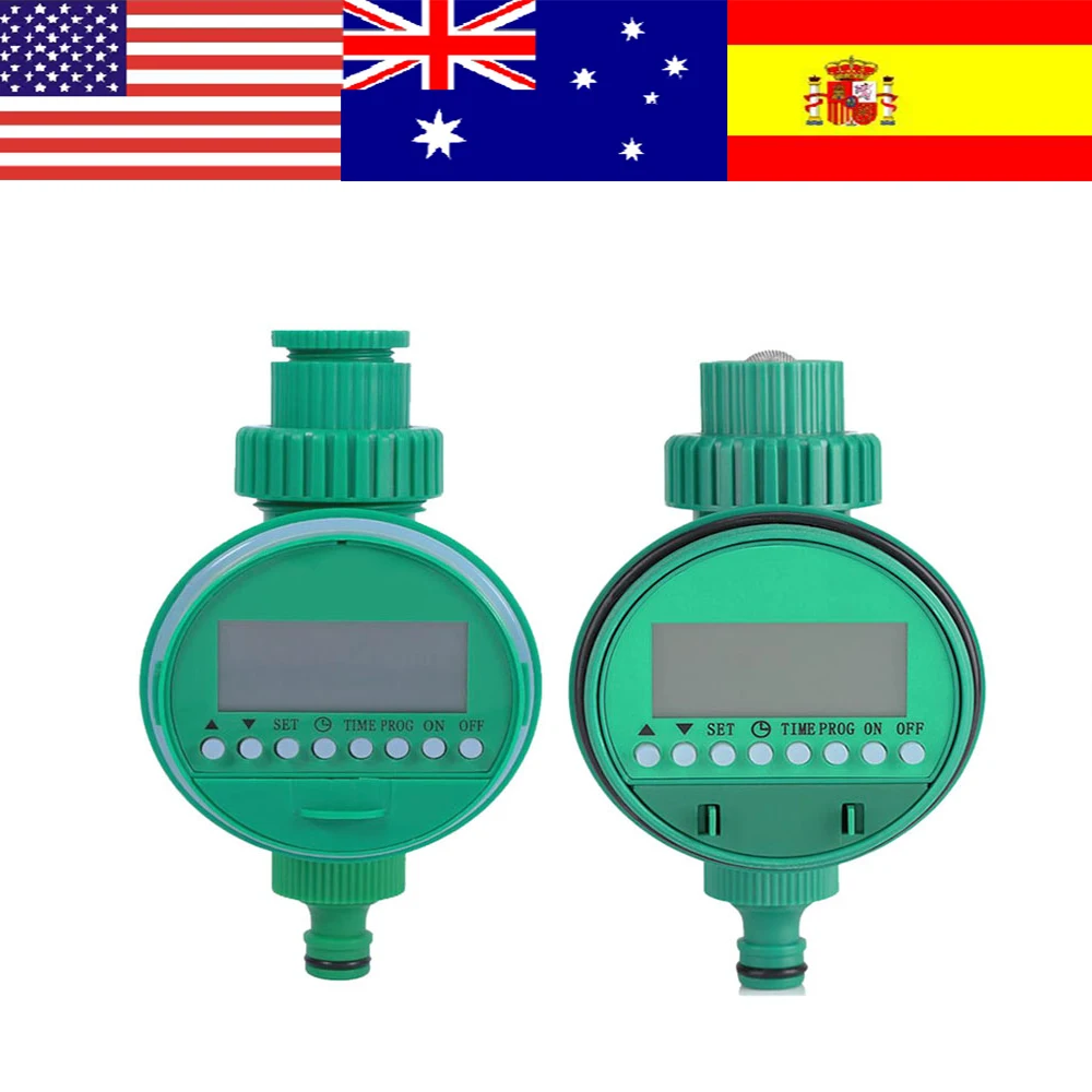 

LCD Display Automatic Electric Digital Garden Irrigation Timer Intelligent Flowers Watering Irrigation Controller System
