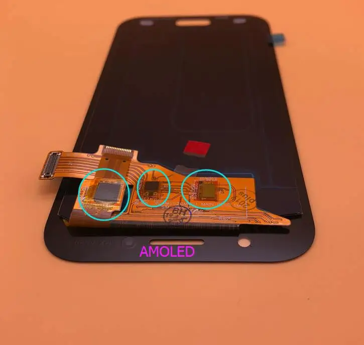 5,2 '' супер Amoled lcd дисплей для Samsung Galaxy A5 A520 A520F SM-A520 lcd s экран сенсорный дигитайзер сборка - Цвет: A520 AMOLED BLUE