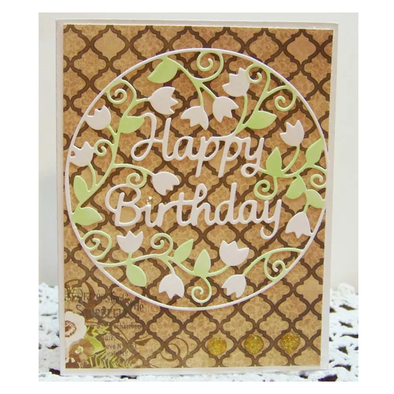 

GJCrafts 100*103mm Metal Cutting Dies For Scrapbooking Card Making Album Embossing Crafts Diecut Christmas New 2019