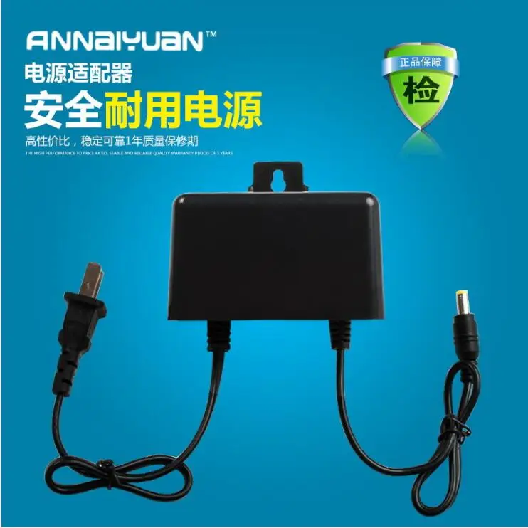 Free shipping Power adapter 12v 2a outdoor rain power monitoring supply black waterproof | Электроника