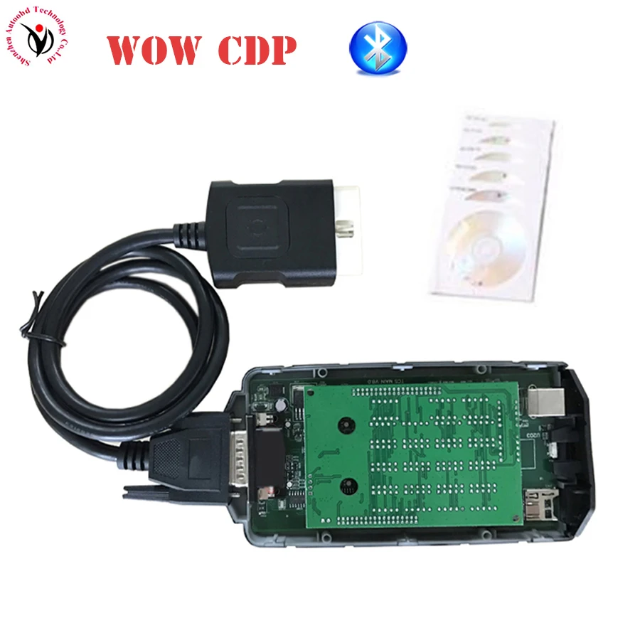 

v5.00.12/V5.008R2+Keygen !! WOW CDP SNOOPER Scanner NEC Relay with Full Body Cover Bluetooth OBD2 auto Car/truck Diagnostic Tool