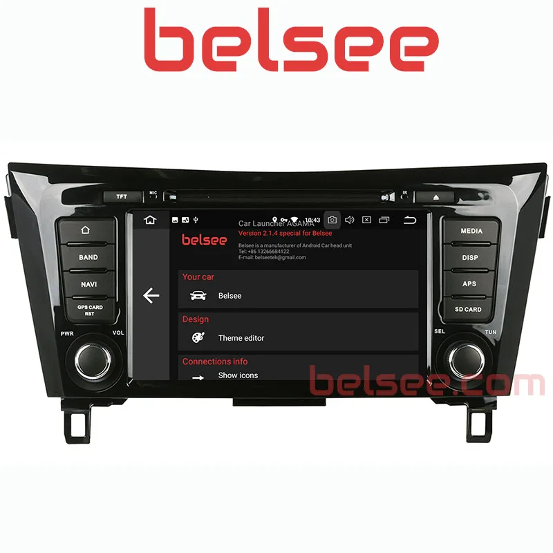 Discount Belsee Android 8.0 Head Unit Auto Radio Autoradio Car Multimedia DVD for Nissan X-Trail Qashqai Rogue 2013 2014 2015 2016 2017 5